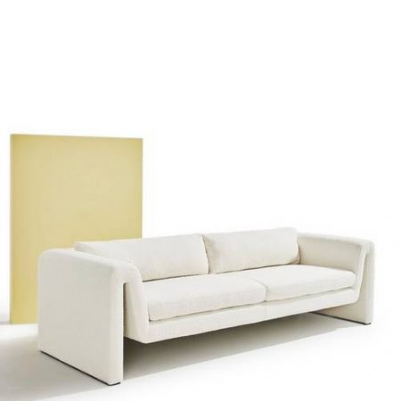 Bild på Mika sofa in bouclé - Pastill