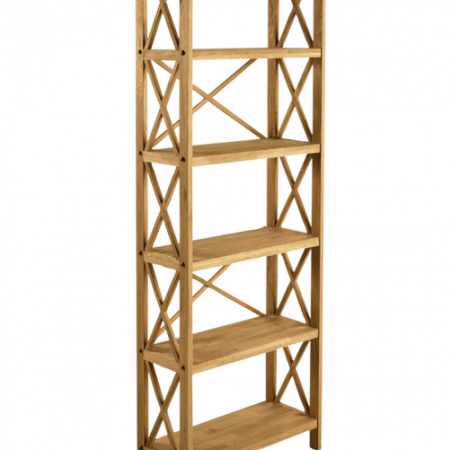 Bild på Hylla 6 Hyllplan Krysstag 198 x 70 x 30 cm - Håum