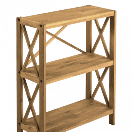 Bild på Hylla 3 Hyllplan Krysstag 87 x 70 x 30 cm - Håum