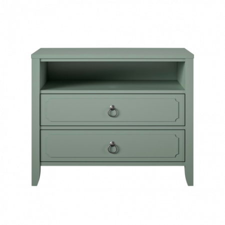 Bild på Sängbord med två lådor Her Majesty - Novogratz