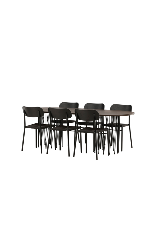 hom_1722562-01_Fs Bild på Matgrupp Stone med 6st matstolar Polly - Venture Home