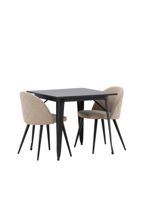 hom_1722563-01_Fs Bild på Matgrupp Tempe med 2st matstolar Velvet - Venture Home