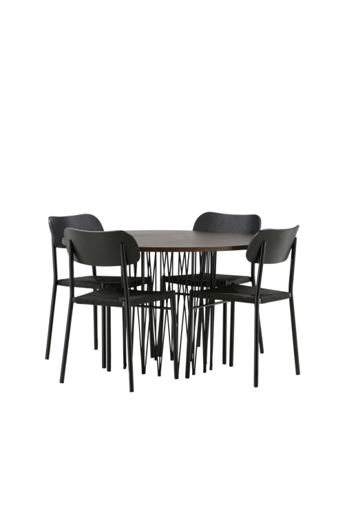 hom_1722566-01_Fs Bild på Matgrupp Stone med 4st matstolar Polly - Venture Home