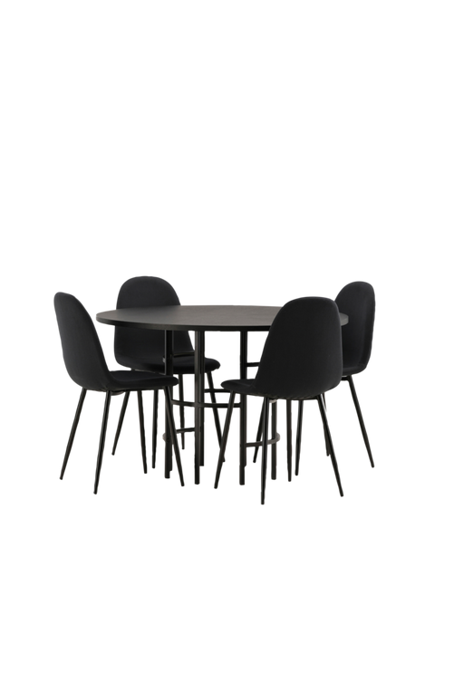 hom_1722574-01_Fs Bild på Matgrupp Copenhagen med 4st matstolar Polar - Venture Home