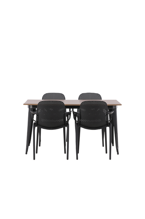 hom_1722594-01_Fs Bild på Matgrupp Tempe med 4st matstolar Baltimore - Venture Home