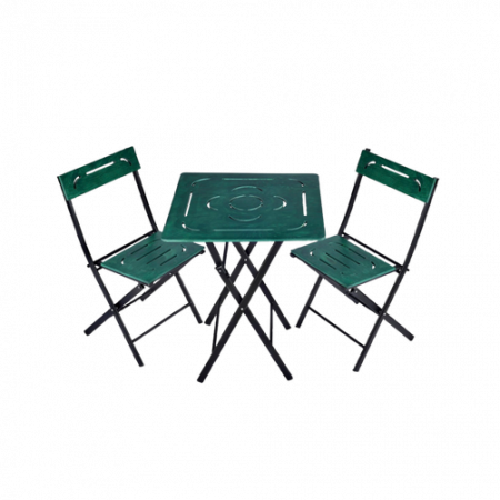 Bild på Trädgårdsset med bord och stolar (3 delar) Oval - Hanah Home