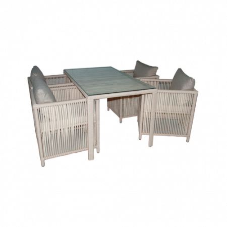 Bild på Sittgrupp för trädgården - Mana - Hanah Home