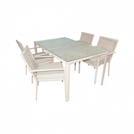 Bild på Sittgrupp för trädgården - Leros - Hanah Home