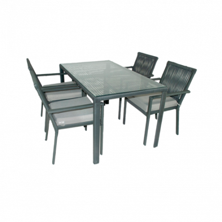 Bild på Sittgrupp för trädgården - Leros - Hanah Home