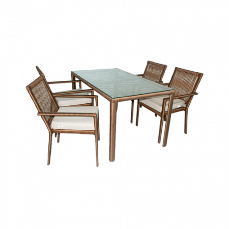 Bild på Sittgrupp för trädgården - Leros - Hanah Home