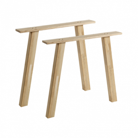 Bild på Bordsben A-form Tablo - 2 st. - WOOOD