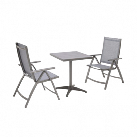 Bild på Caféset 2 SOLANA 2 positionsstolar - LifestyleGarden