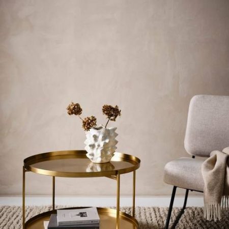 Bild på DAVIS sidobord/brickbord ø 63 cm - Jotex