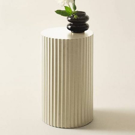 Bild på LUNDEN sidobord ø 30 cm - låg - Jotex