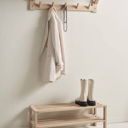 Bild på SKÄRHAMN set med skohylla och hatthylla - Jotex
