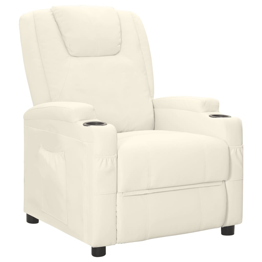8720286029602_a_en_hd_1 Bild på vidaXL Reclinerfåtölj gräddvit konstläder