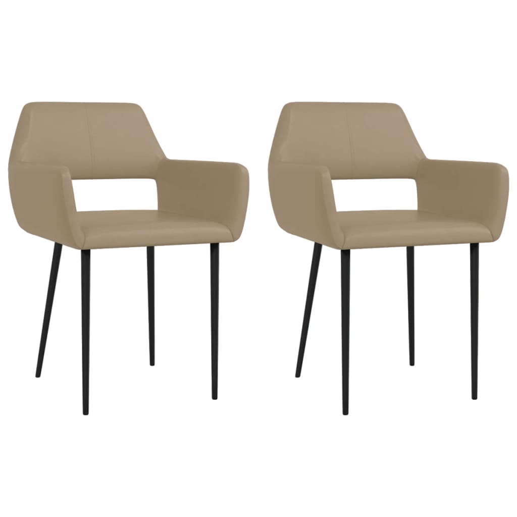 8720286050569_a_en_hd_1 Bild på vidaXL Matstolar 2 st cappuccino konstläder