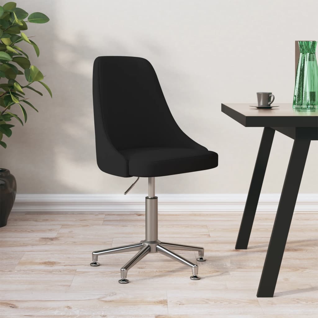 8720286674130_m_en_hd_1 Bild på vidaXL Snurrbar kontorsstol svart tyg