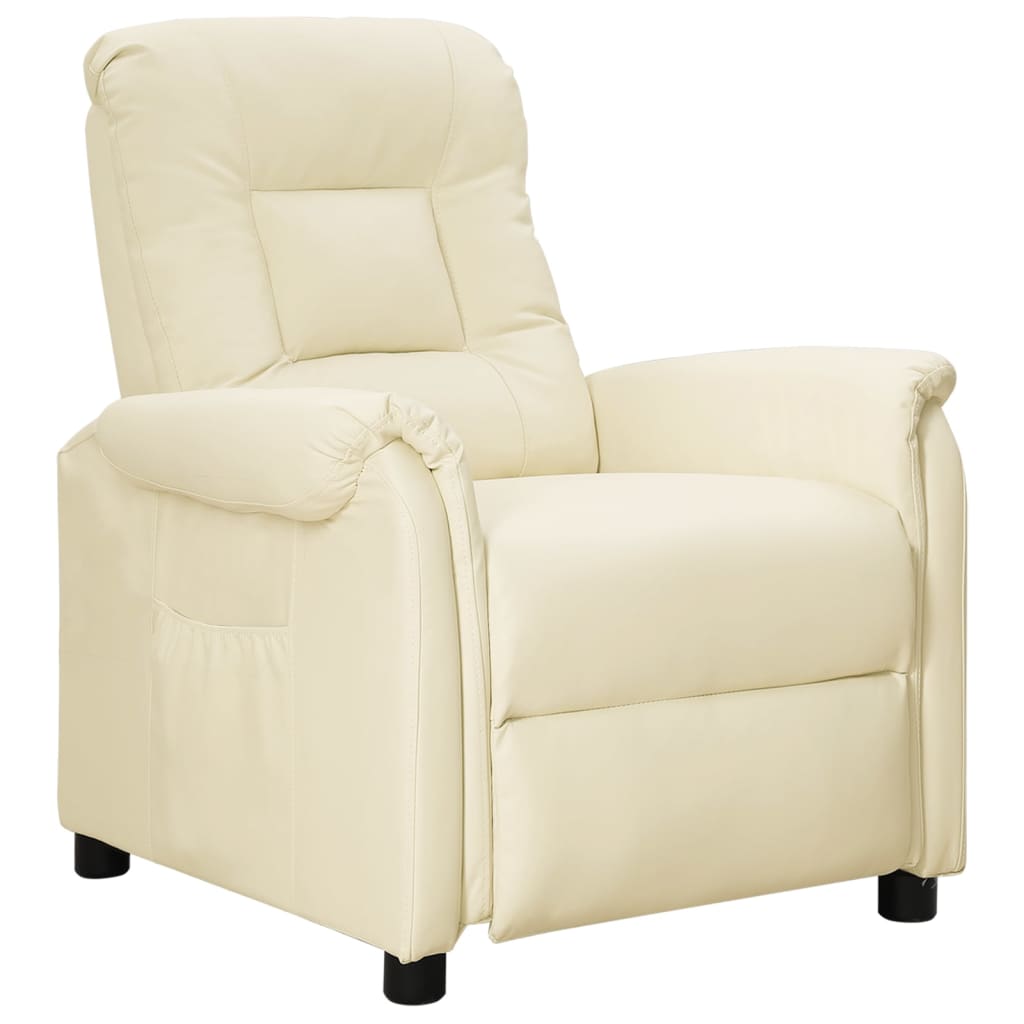 8720286678749_a_en_hd_1 Bild på vidaXL Reclinerfåtölj gräddvit konstläder
