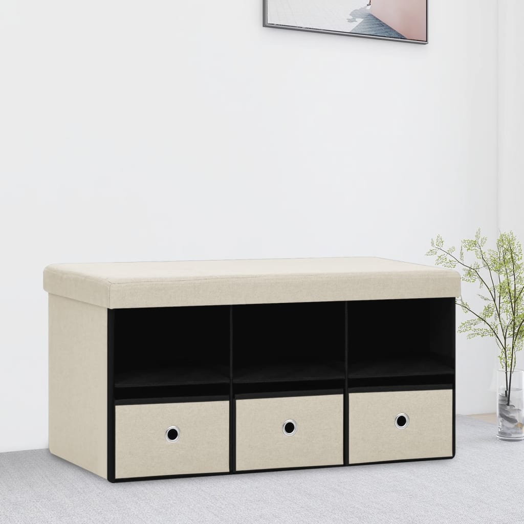 8720286697344_m_en_hd_1 Bild på vidaXL Hopfällbar förvaringsbänk gräddvit 76x38x38 cm konstlinne