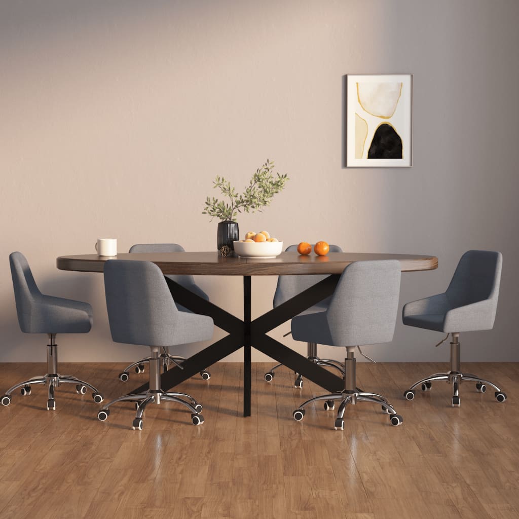 8720286807712_m_en_hd_1 Bild på vidaXL Snurrbara matstolar 6 st mörkgrå tyg