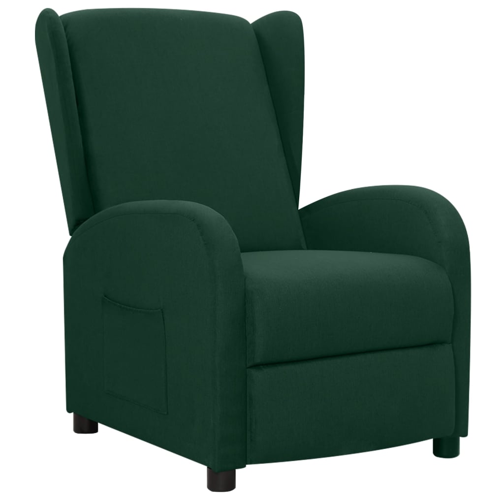 8720286872901_a_en_hd_1 Bild på vidaXL Reclinerfåtölj mörkgrön tyg