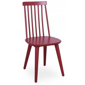 2 st Dalsland röd pinnstol + Skyddande sprayvax - Pinnstolar