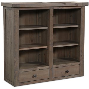 Alaska Vitrinöverdel - Gråbetsad furu - Skänkar & Sideboards -Skänkar & Sideboards - Hyllor & Förvaring