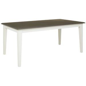 Alexandra matbord 180-230 cm - Vit/vintage - 180 cm långa bord