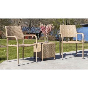 Bobby utemöbelset med bord -Utemöbelgrupper - Loungegrupper