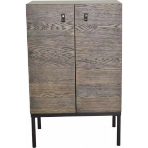 Brown skåp - Brun ek - Skåp -Skåp - Hyllor & Förvaring