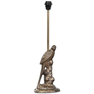 Fågel lampfot H56 cm - Matt antik mässing - Bordslampor -Lampor - Bordslampor