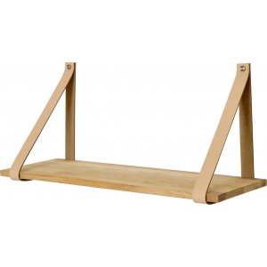 Frikk vägghylla 60 cm - Vitpigmenterad ek - Vägghyllor -Hyllor & Förvaring - Hyllor