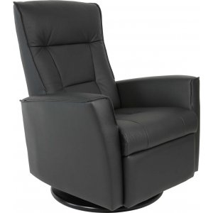 Hjellegjerde Ullstein elektrisk reclinerfåtölj - Svart - Reclinerfåtöljer