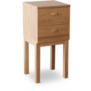 Kivik sängbord med låda - Oljad ek - Sängbord -Sovrumsmöbler - Sängbord
