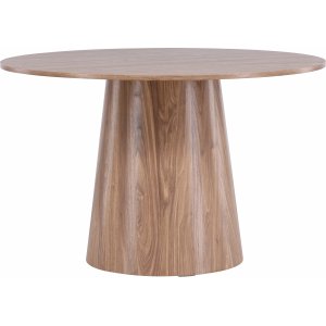 Lanzo matbord Ø120 cm - Natur - Ovala & Runda bord