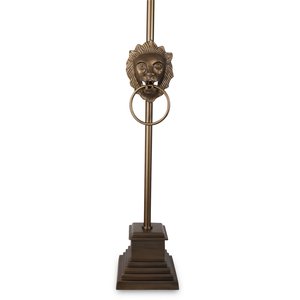 Lejonhuvud Bordslampa 60 cm - Antik mässing - Bordslampor -Lampor - Bordslampor