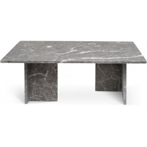 Level soffbord 110 cm - Grå marmor - Soffbord i marmor
