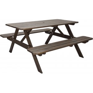 Rasta bänkset - Brun - Utematbord