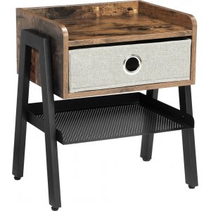 Rosalind sängbord 46 x 35 cm - Brun - Sängbord -Sovrumsmöbler - Sängbord