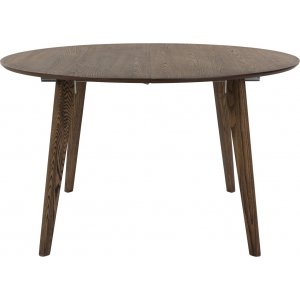 Sagene matbord 130-230 x 130 cm - Brunlackad ek - Ovala & Runda bord