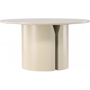 Sandvik matbord Ø140 cm - Beige - Ovala & Runda bord