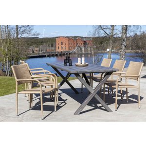 Scottsdale utematgrupp med 6 st karmstolar -Utemöbelgrupper - Loungegrupper