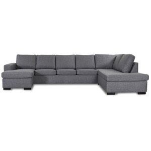 Solna U-soffa XL 364 cm - Höger + Möbelvårdskit för textilier - Hörnsoffor