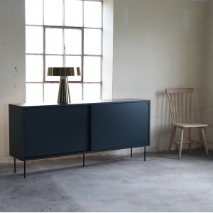 Volume sideboard 178 cm - Antracit - Svart - Skänkar & Sideboards -Skänkar & Sideboards - Hyllor & Förvaring